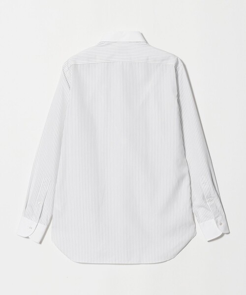 UNITED ARROWS(ユナイテッドアローズ)の「イージーケア AG ピンストライプ セミワイドカラー クレリックシャツ 抗菌防臭(シャツ/ブラウス・メンズ・ブラック・37cm/39cm/38cm/41cm/40cm)」の3枚目の写真
