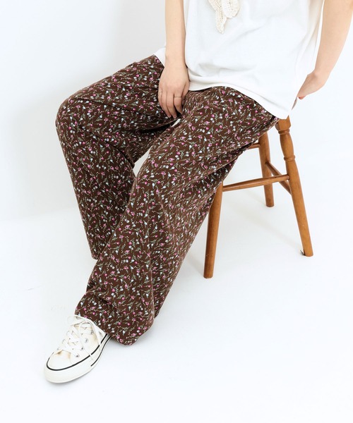 HEART MARKET(ハートマーケット)の「花柄リラックスイージーパンツ(その他パンツ・レディース・ブラック系/ブラック/ナチュラル/ブラウン系・FREE)」の10枚目の写真