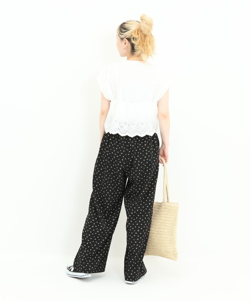 HEART MARKET(ハートマーケット)の「花柄リラックスイージーパンツ(その他パンツ・レディース・ブラック系/ブラック/ナチュラル/ブラウン系・FREE)」の14枚目の写真