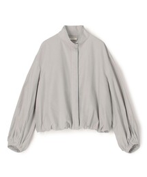 コットンシルクポプリン タックパフブルゾン