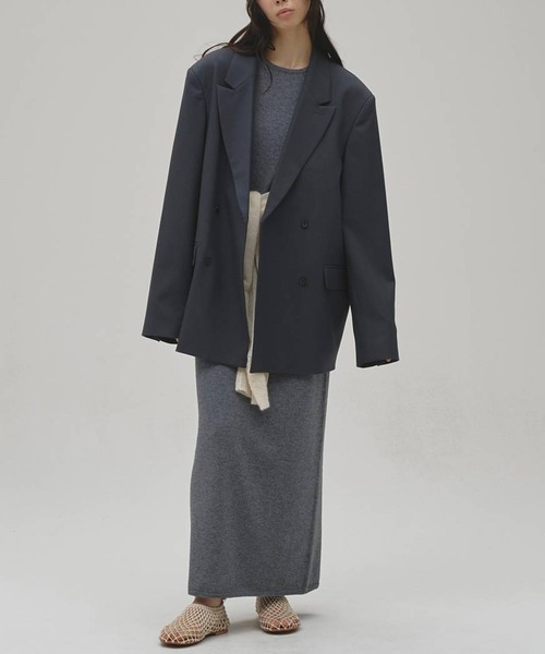 TODAYFUL(トゥデイフル)の「【TODAYFUL/トゥデイフル】Twill Double Jacket/ツイルダブルジャケット(その他アウター・レディース・ブラウン/グレー/ブラック・36/38)」の9枚目の写真