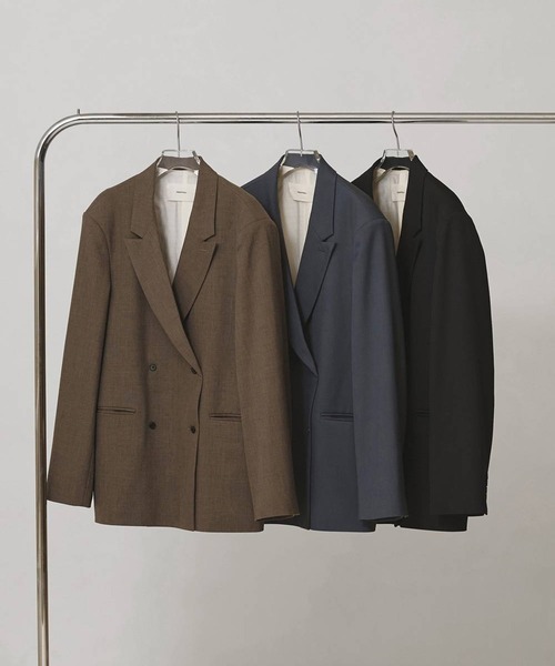 TODAYFUL(トゥデイフル)の「【TODAYFUL/トゥデイフル】Twill Double Jacket/ツイルダブルジャケット(その他アウター・レディース・ブラウン/グレー/ブラック・36/38)」の21枚目の写真