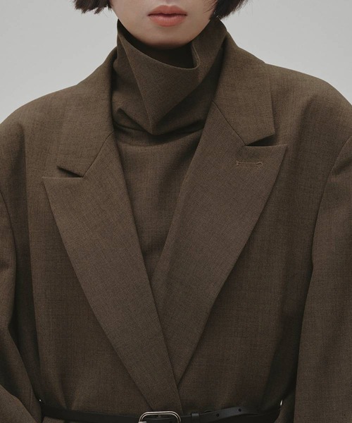 TODAYFUL(トゥデイフル)の「【TODAYFUL/トゥデイフル】Twill Double Jacket/ツイルダブルジャケット(その他アウター・レディース・ブラウン/グレー/ブラック・36/38)」の15枚目の写真