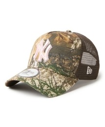 NEW ERA（ニューエラ）の「NEW ERA 9FORTY A-Frame New York Yankees REALTREE CAMO / ニューエラ 9フォーティー A-Frame ニューヨーク ヤンキース リアルツリーカモ（キャップ）」
