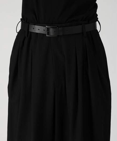 Yohji Yamamoto(ヨウジヤマモト)の「【Yohji Yamamoto】HW-P07-100 12本タックPT(その他パンツ・メンズ・ブラック・2/3)」の7枚目の写真
