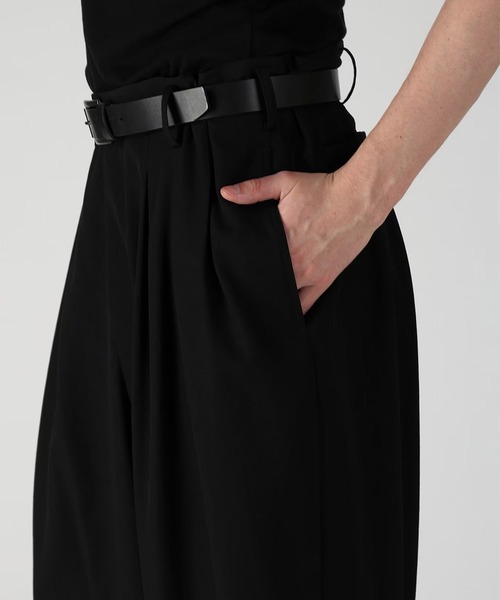 Yohji Yamamoto(ヨウジヤマモト)の「【Yohji Yamamoto】HW-P07-100 12本タックPT(その他パンツ・メンズ・ブラック・2/3)」の8枚目の写真