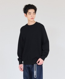 HANES（ヘインズ）の「【Hanes/ヘインズ】メンズ Hanes SWEATS KURO クルーネックスウェットシャツ（スウェット）」
