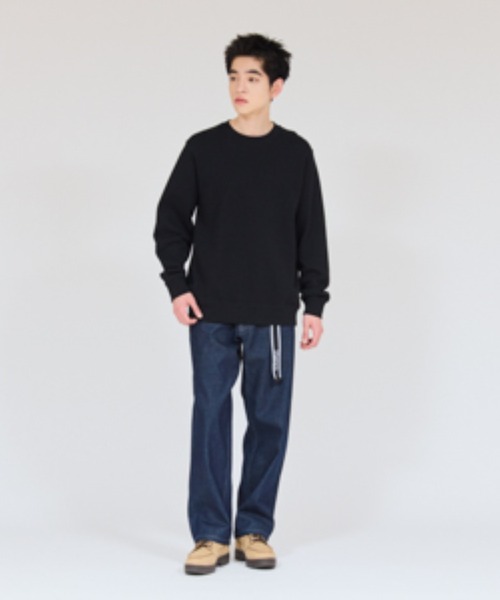 HANES(ヘインズ)の「【Hanes/ヘインズ】メンズ Hanes SWEATS KURO クルーネックスウェットシャツ(スウェット・メンズ・ブラック・X-LARGE/LARGE/MEDIUM)」の5枚目の写真