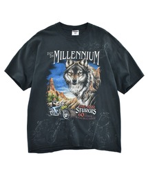 JERZEES（ジャージーズ）の「【USED】Y2K JERZEES “STURGIS 60th ANNUAL BLACK HILLS RALLY” バイク Tシャツ（Tシャツ/カットソー）」