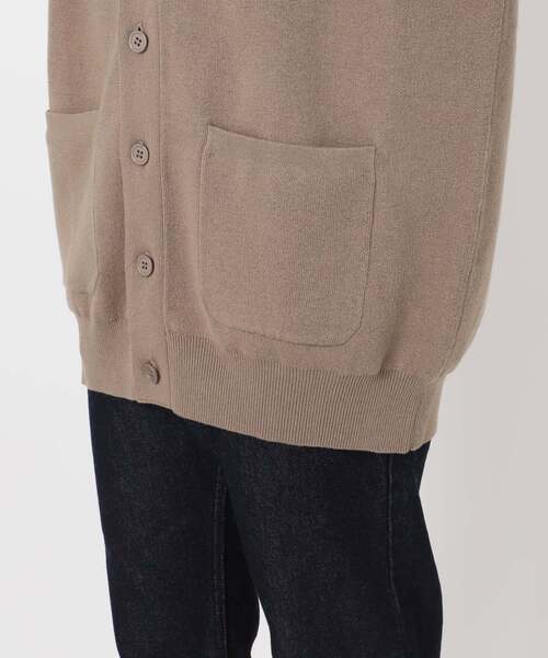 SLOBE IENA(スローブイエナ)の「《WEB限定カラーあり/追加》サガラ刺繍スエットライクニットカーディガン(カーディガン/ボレロ・レディース・ネイビー/ベージュ/ブラック/チャコールグレー・FREE)」の13枚目の写真