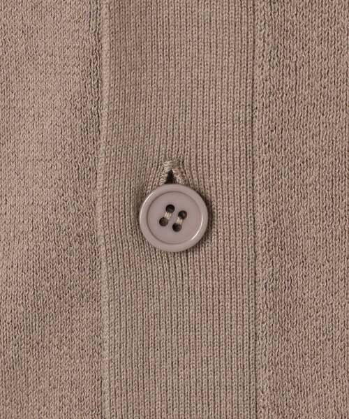 SLOBE IENA(スローブイエナ)の「《WEB限定カラーあり/追加》サガラ刺繍スエットライクニットカーディガン(カーディガン/ボレロ・レディース・ネイビー/ベージュ/ブラック/チャコールグレー・FREE)」の14枚目の写真