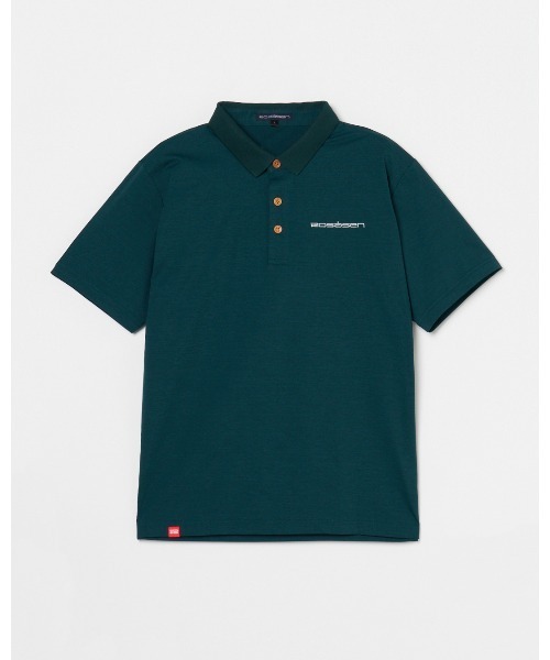 ROSASEN(ロサーセン)の「【Rosasen/GOLF】 ファインクール 半袖ポロシャツ(ポロシャツ・メンズ・グリーン/ワインレッド/ホワイト/ネイビー・50/52)」の2枚目の写真