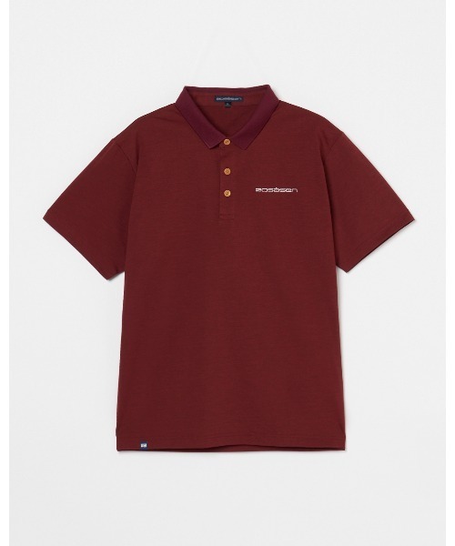 ROSASEN(ロサーセン)の「【Rosasen/GOLF】 ファインクール 半袖ポロシャツ(ポロシャツ・メンズ・グリーン/ワインレッド/ホワイト/ネイビー・50/52)」の4枚目の写真
