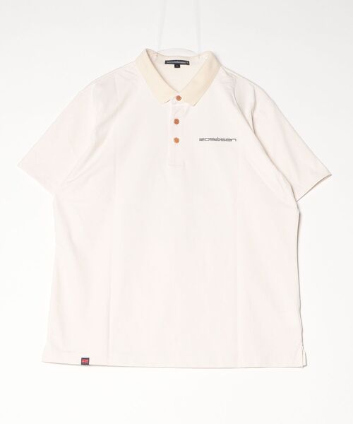 ROSASEN(ロサーセン)の「【Rosasen/GOLF】 ファインクール 半袖ポロシャツ(ポロシャツ・メンズ・グリーン/ワインレッド/ホワイト/ネイビー・50/52)」の5枚目の写真