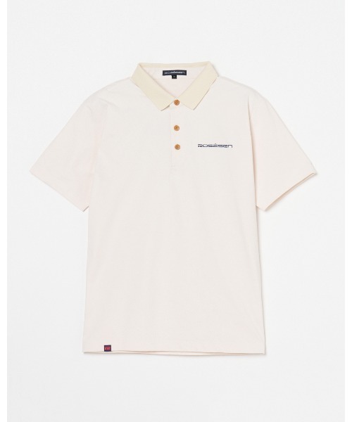 ROSASEN(ロサーセン)の「【Rosasen/GOLF】 ファインクール 半袖ポロシャツ(ポロシャツ・メンズ・グリーン/ワインレッド/ホワイト/ネイビー・50/52)」の7枚目の写真