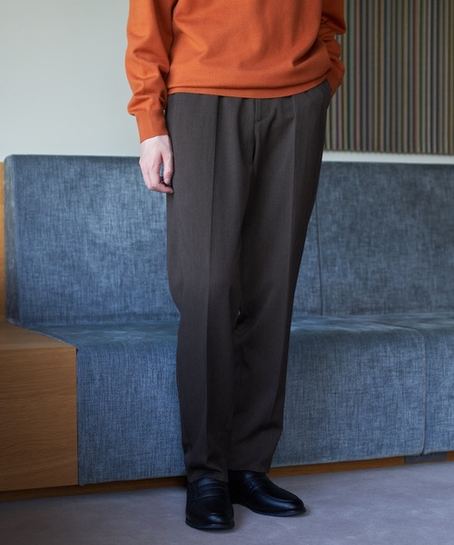URBAN RESEARCH DOORS（アーバンリサーチドアーズ）の「『UR TECH』完声テーパードトラウザー（その他パンツ・メンズ・ブラック/ブラウン/オリーブ・MEDIUM/LARGE/X-LARGE/SMALL）」の10枚目の写真