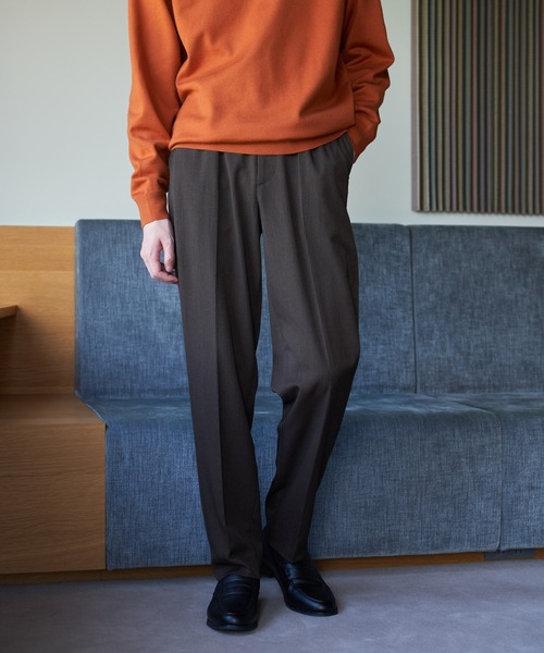 URBAN RESEARCH DOORS（アーバンリサーチドアーズ）の「『UR TECH』完声テーパードトラウザー（その他パンツ・メンズ・ブラック/ブラウン/オリーブ・MEDIUM/LARGE/X-LARGE/SMALL）」の11枚目の写真