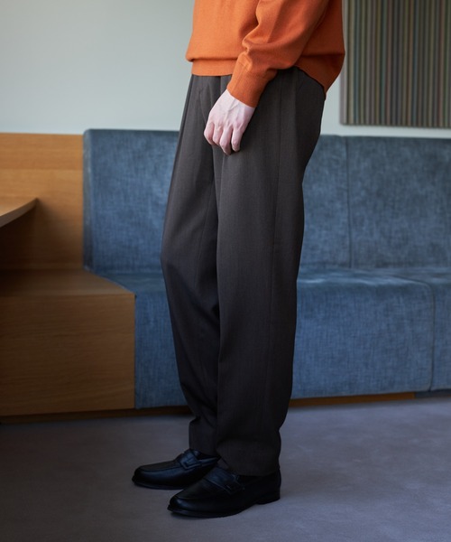 URBAN RESEARCH DOORS（アーバンリサーチドアーズ）の「『UR TECH』完声テーパードトラウザー（その他パンツ・メンズ・ブラック/ブラウン/オリーブ・MEDIUM/LARGE/X-LARGE/SMALL）」の13枚目の写真