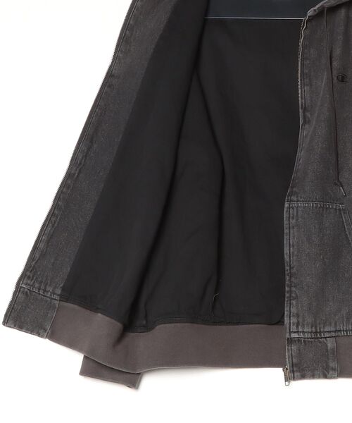 Champion（チャンピオン）の「【Champion/チャンピオン】直営限定コレクション メンズ ジップフーデッドジャケット（その他アウター・メンズ・ブラック系その他/グレー系その他・MEDIUM/X-LARGE/LARGE/SMALL）」の3枚目の写真