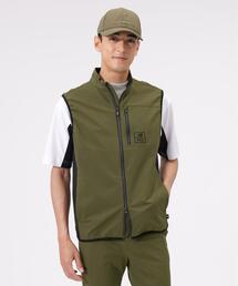 【直営店舗限定】撥水 軽量 フルジップ スタンドベスト (MENS)