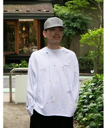 APPLEBUM | Paint Cut Off L/S T-shirt(Tシャツ/カットソー)