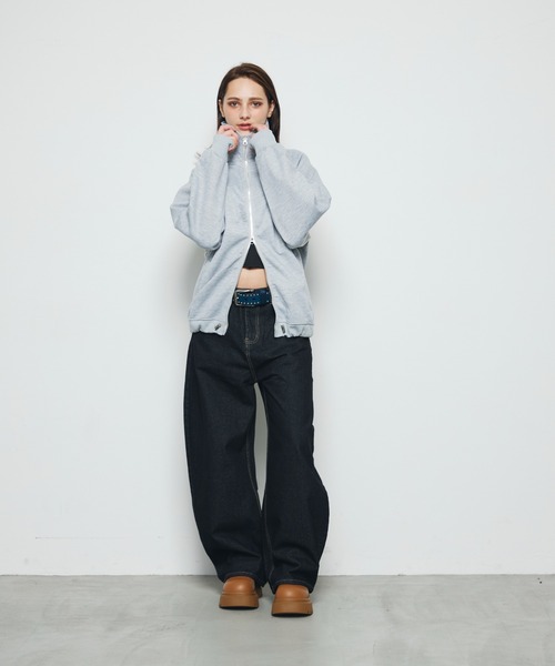 DAZE(デイズ)の「切り替えポケット ワイド デニムパンツ(デニムパンツ・メンズ・ダークブルー・SMALL/MEDIUM/LARGE/X-LARGE)」の17枚目の写真