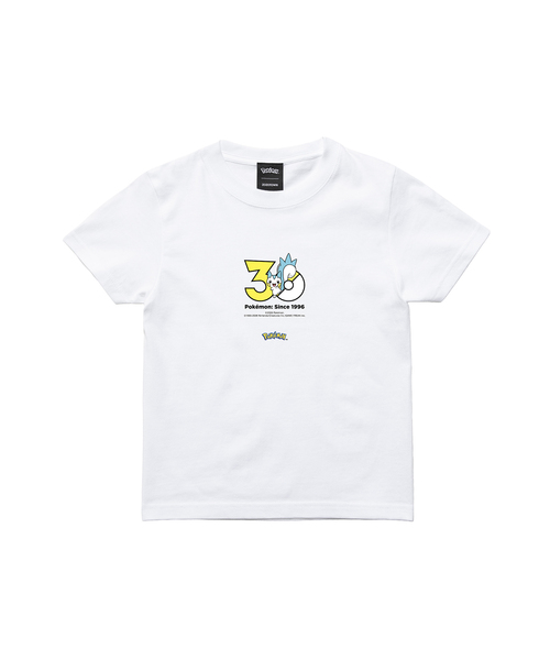 ZOZOSPOT(ゾゾスポット)の「Pokemon 30th Anniversary 1025 T-shirt 「パチリス」(Tシャツ/カットソー・レディース・ホワイト・SMALL/MEDIUM/LARGE/X-LARGE/XX-LARGE/XXX-LARGE/100cm/110cm/120cm/130cm/140cm/150cm/160cm)」の2枚目の写真