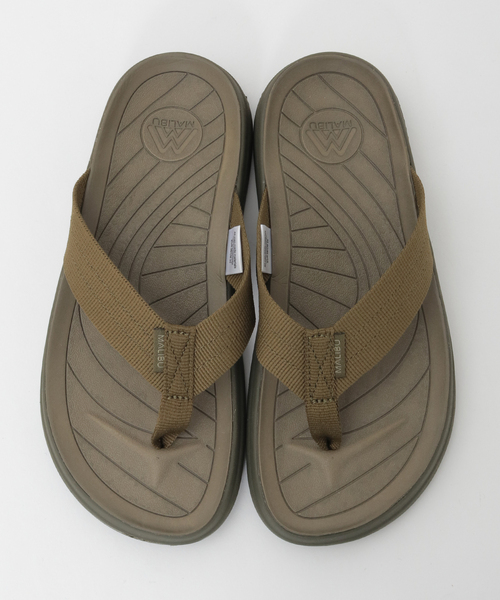 SOFFITTO（ソフィット）の「【MALIBU SANDALS/マリブサンダルズ】トングストラップサンダル（サンダル・レディース・オリーブ・L）」の2枚目の写真