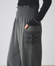 BEARDSLEY | クロスステッチシャーリングパンツ《15 quinze》(その他パンツ)