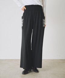 BEARDSLEY | クロスステッチシャーリングパンツ《15 quinze》(その他パンツ)
