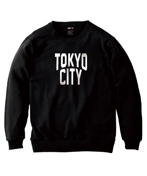 NIPOP(ニポップ)の「NIPOP(ニポップ) トレーナー スウェット 裏毛 東京 ロゴ プリント インバウンド お土産 トップス レディース ユニセックス(スウェット・レディース・ホワイト/ヘザーグレー/ブラック・XS/S)」の1枚目の写真
