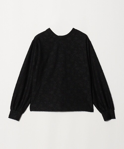 A DAY IN THE LIFE UNITED ARROWS(アデイインザライフユナイテッドアローズ)の「パフジャガード 2WAY カーディガン <A DAY IN THE LIFE>(カーディガン/ボレロ・レディース・オフホワイト/ブラック/コバルトブルー・FREE)」の14枚目の写真
