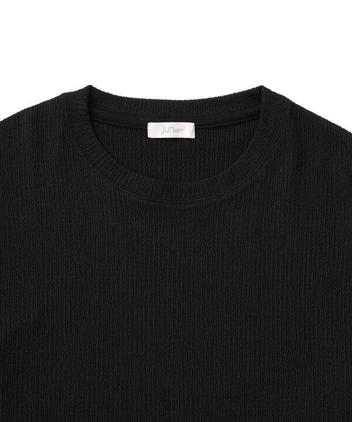 j.n.r.d(ジェー・エヌ・アール・ディー)の「楊柳フェイクレイヤードロングスリーブ(Tシャツ/カットソー・メンズ・ブラウン/ブラック・L/M/LL)」の11枚目の写真