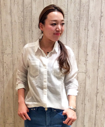 VENCEEXCHANGE | シングルガーゼシャツ               (シャツ/ブラウス)