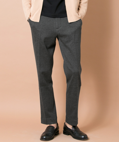 URBAN RESEARCH(アーバンリサーチ)の「UR ウールブレンドポンチトラウザー(その他パンツ・メンズ・ネイビー/チャコールグレー・SMALL/LARGE/MEDIUM)」の2枚目の写真