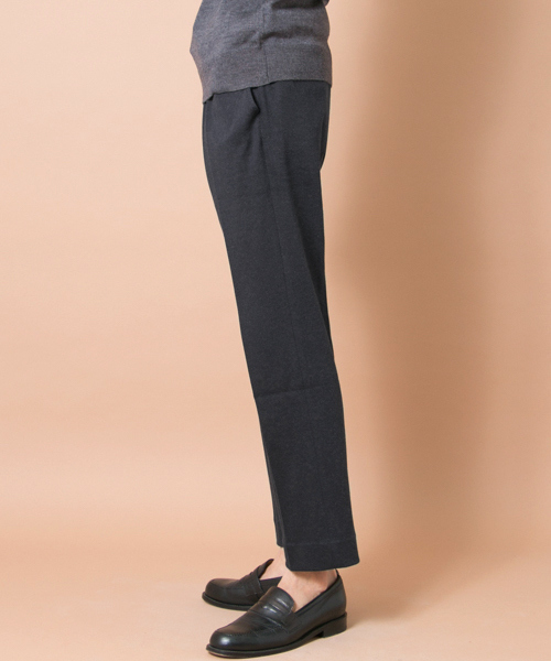 URBAN RESEARCH(アーバンリサーチ)の「UR ウールブレンドポンチトラウザー(その他パンツ・メンズ・ネイビー/チャコールグレー・SMALL/LARGE/MEDIUM)」の4枚目の写真