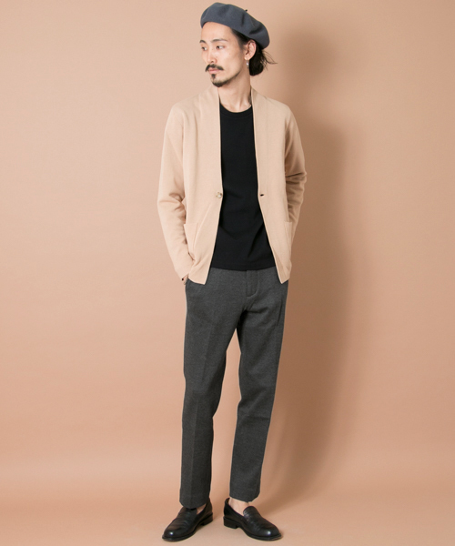 URBAN RESEARCH(アーバンリサーチ)の「UR ウールブレンドポンチトラウザー(その他パンツ・メンズ・ネイビー/チャコールグレー・SMALL/LARGE/MEDIUM)」の6枚目の写真