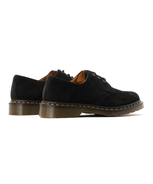 Dr. Martens（ドクターマーチン）の「Dr.Martens ドクターマーチン 1461 SUEDE 3 EYE 1461 スエード 3アイレットシューズ 21471001 BLACK（ブーツ・メンズ・ブラック・5/7/4/6/8/9/10/3）」の4枚目の写真