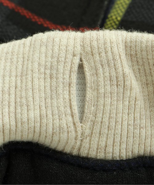 BREEZE（ブリーズ）の「あったか裏シャギーチェックパンツ 10分丈（その他パンツ・キッズ・マスタード/ブラック/レッド・110/130/100/120/80/90/140/95）」の19枚目の写真