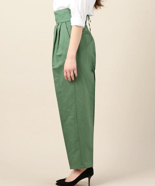 6(ROKU) BEAUTY&YOUTH UNITED ARROWS,<6(ROKU)>SATIN LACEーUP PANTS ...