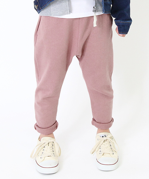 devirock（デビロック）の「【旧モデル】裏毛スウェットサルエルパンツ スウェットパンツ（その他パンツ・キッズ・ネイビー/杢グレー/ブルー/ブラック/ホワイト系その他/カーキ/スモークピンク/カモフラージュ/グレー系その他/ブラック系その他/グリーン系その他・130cm/150cm/160cm/110cm/140cm/120cm/100cm）」の11枚目の写真