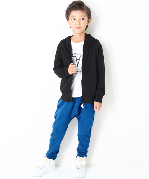 devirock（デビロック）の「【旧モデル】裏毛スウェットサルエルパンツ スウェットパンツ（その他パンツ・キッズ・ネイビー/杢グレー/ブルー/ブラック/ホワイト系その他/カーキ/スモークピンク/カモフラージュ/グレー系その他/ブラック系その他/グリーン系その他・130cm/150cm/160cm/110cm/140cm/120cm/100cm）」の20枚目の写真