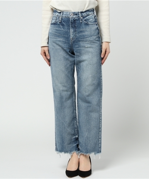 SHIPS（シップス）の「UPPER HIGHTS:THE TAYLOR（デニムパンツ・レディース・ブルー・MEDIUM/SMALL/X-SMALL）」の2枚目の写真