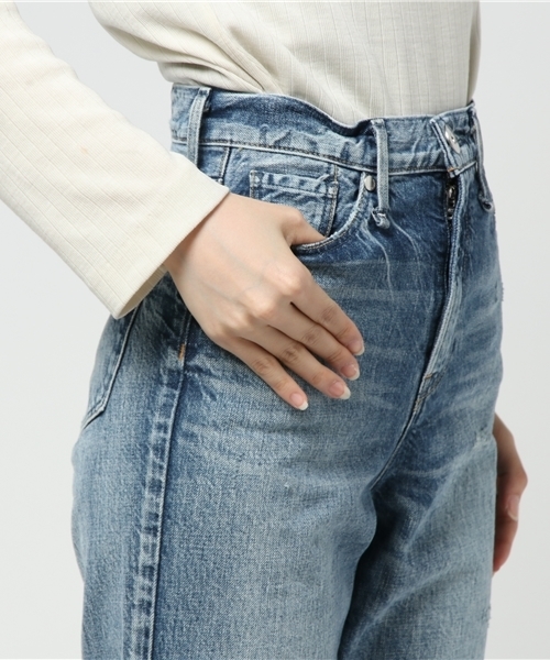 SHIPS（シップス）の「UPPER HIGHTS:THE TAYLOR（デニムパンツ・レディース・ブルー・MEDIUM/SMALL/X-SMALL）」の8枚目の写真