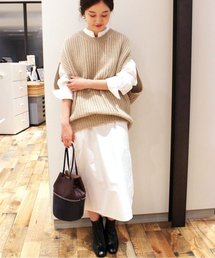 THOMAS MASON スキッパーシャツワンピース◆