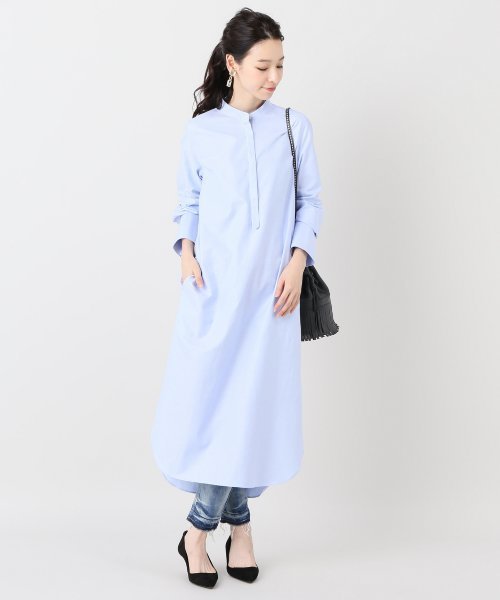 イエナ　スキッパーシャツワンピース　半額以下 イエナ スキッパーシャツワンピース 半額以下 - メルカリ