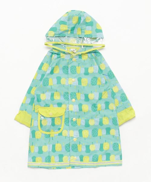 RAGMART(ラグマート)の「レインコート(レインコート/ポンチョ・キッズ・ピンク/グリーン/ブルー・95cm/90cm/90㎝)」の5枚目の写真