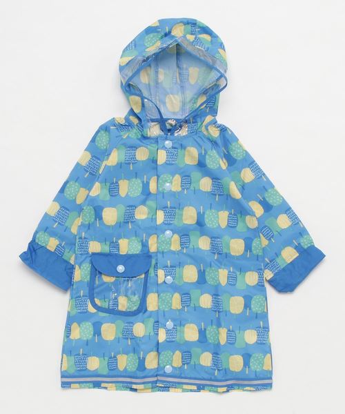 RAGMART(ラグマート)の「レインコート(レインコート/ポンチョ・キッズ・ピンク/グリーン/ブルー・95cm/90cm/90㎝)」の1枚目の写真