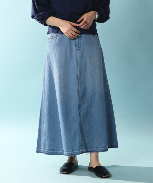 notch.（ノッチ）の「【CAMEL ROAD】キャメル ロード デニムロング