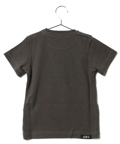JOEY HYSTERIC（ジョーイヒステリック）の「WINDOW PAINT pt T-SH（Tシャツ/カットソー・キッズ・チャコールグレー/オレンジ/ホワイト・X-SMALL/SMALL/MEDIUM）」の4枚目の写真